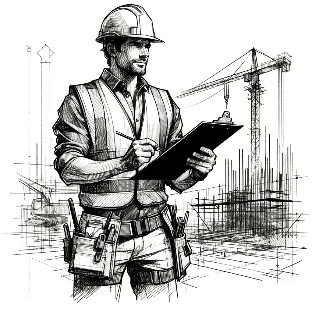 Person building and constructing something new, representing creative synthesis