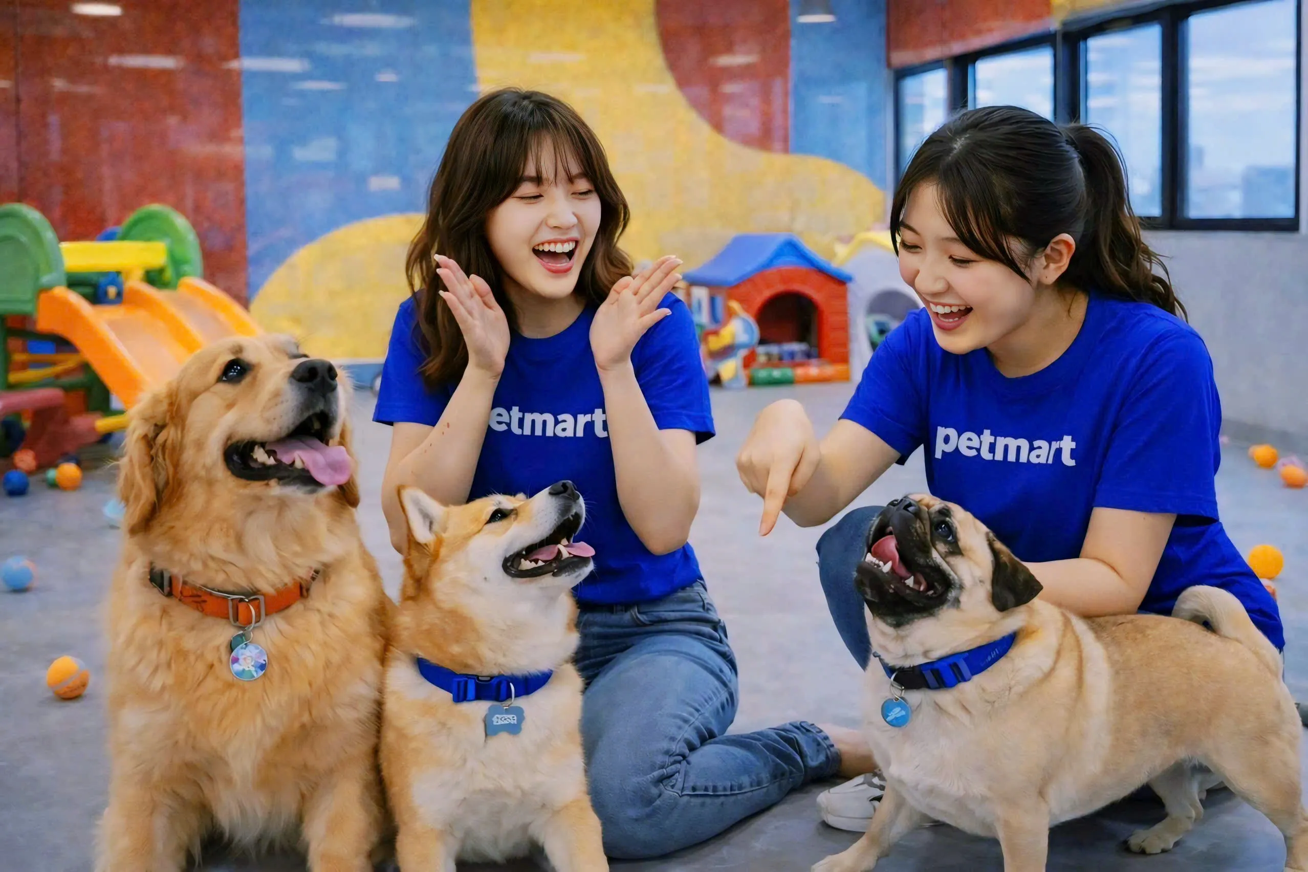 Pet hotel service providing safe accommodation and professional care for dogs and cats
