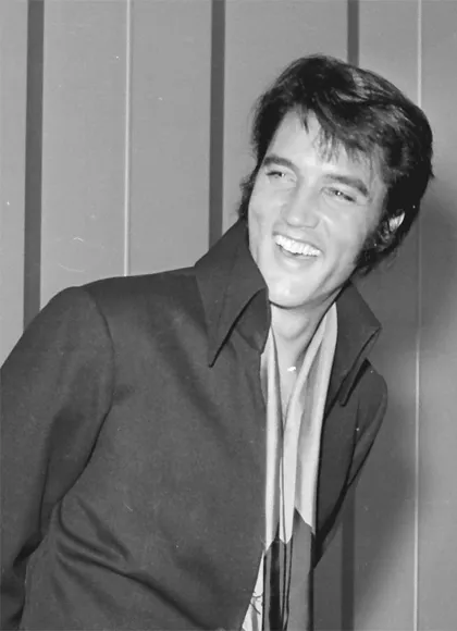 Elvis Presley quotes page featuring some of his most memorable sayings