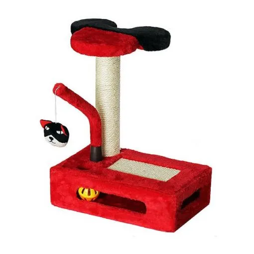 Nail-scratching post designed for indoor cats to prevent furniture damage