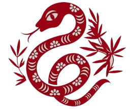 1977 zodiac element chart showing the Snake animal sign