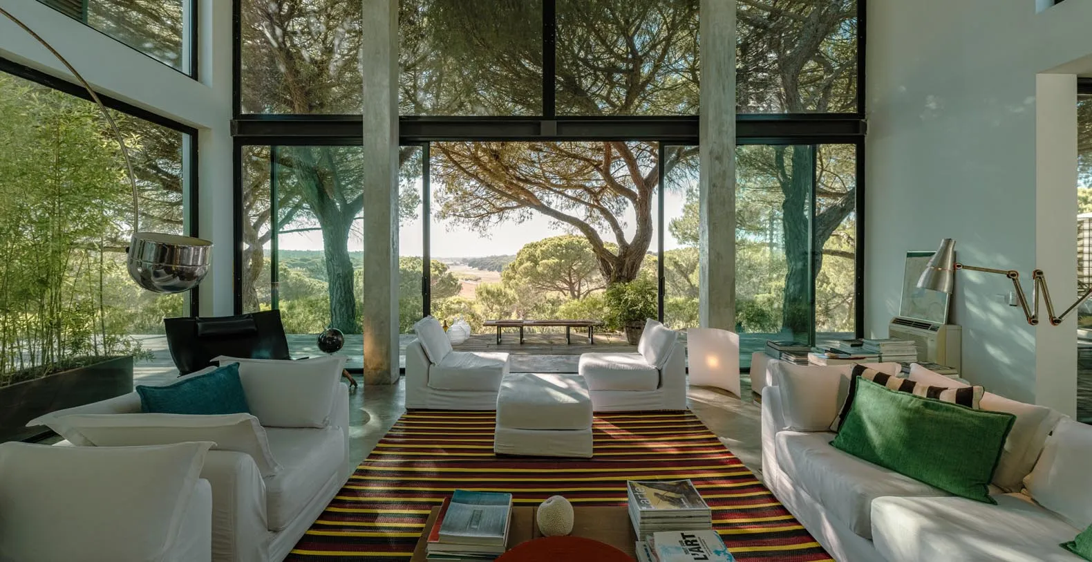 Portuguese countryside villa with pool and garden terraces