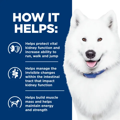 k/d + j/d Chicken Flavor Dog Food How It Helps