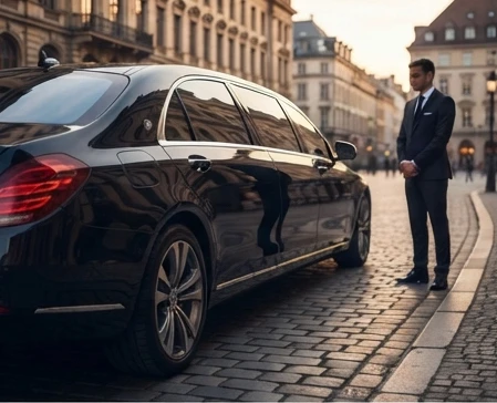 Mercedes-Benz S-Class LWB luxury sedan showcasing executive limousine style and premium rear-seat comfort for Indian roads