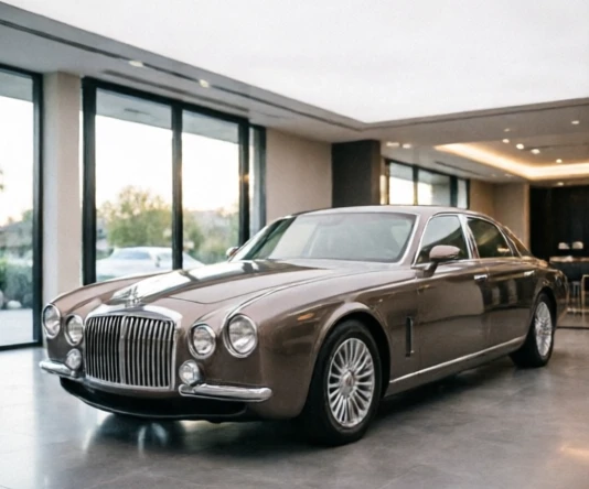 Best luxury sedans 2023 selection featuring premium executive vehicles in an elegant showroom setting