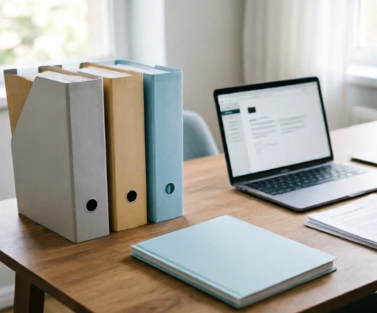 Multiple digital documents organized for bulk cleanup and efficient file management workflow