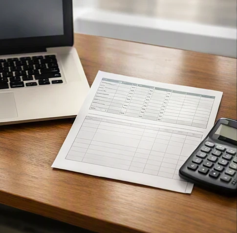 Check printing template excel layout with payment fields prepared for accurate document printing