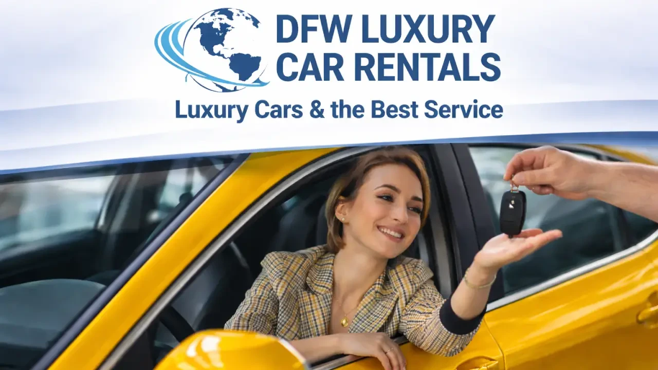 Premium DFW luxury car rental featuring exotic sports cars and executive vehicles in Dallas-Fort Worth