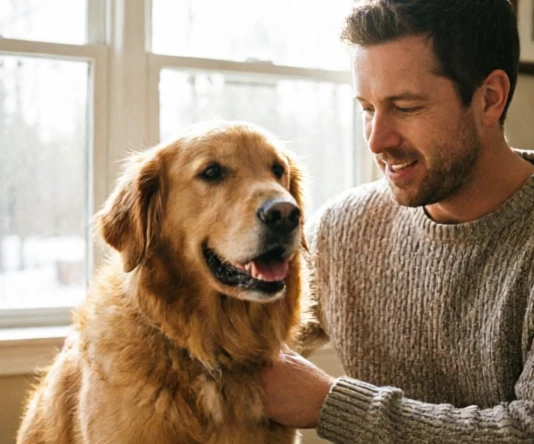 Dogs from real-life stories representing dog movies based on true stories with loyalty, courage, and human bonds