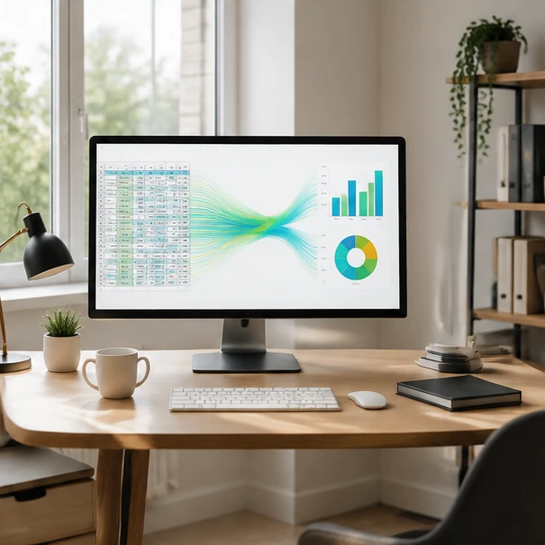 Mac Excel chart creation from a prepared data range for visual summaries