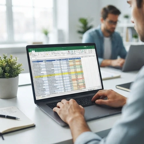 Excel how to sort multiple columns with a complete dataset selected before applying sort levels