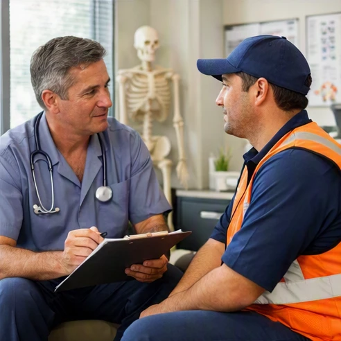 Excela Health WORKS occupational medicine services supporting employees and employers in a professional workplace health setting