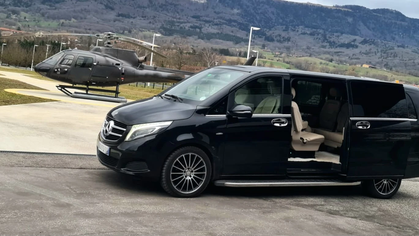 Luxury rental vehicle handover at Geneva Airport with organized arrival collection process