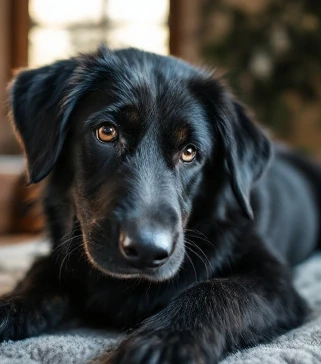 German Shepherd rescue dogs and puppies in a foster-based adoption environment with caregivers nearby
