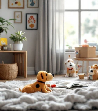 Kipper the Dog books themes of imagination shown through playful childhood objects and creative pretend adventures