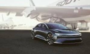 Lucid Air's miniaturized electric motor with integrated components
