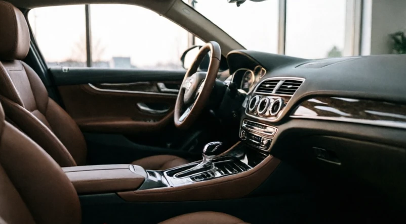 Luxury vehicles with premium design details representing Indian automotive brand evaluation factors