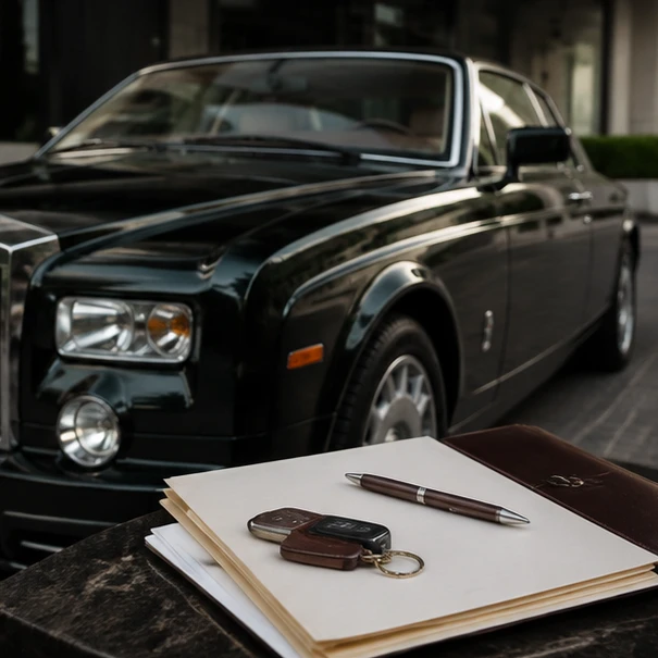 Rolls-Royce Wraith rental cost planning with luxury coupe parked for a premium chauffeur or self-drive booking