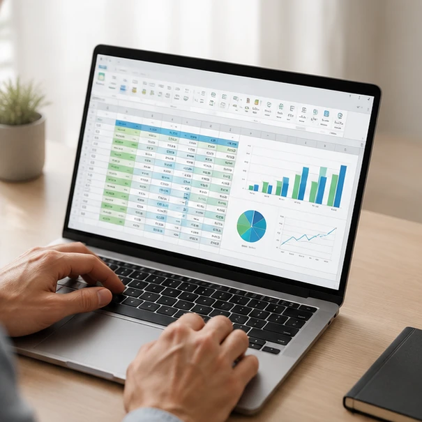Mac Excel Quick Analysis tool replacement workflow with spreadsheet data and feature controls