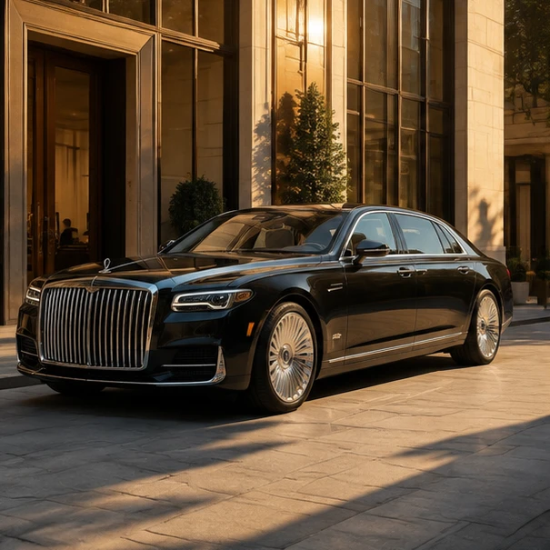 Mercedes Maybach most luxurious cars represented by an elegant flagship vehicle with premium cabin appeal and refined presence