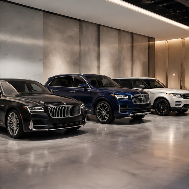 Mercedes Maybach most luxurious cars lineup showing distinct sedan and SUV luxury approaches in an editorial automotive setting