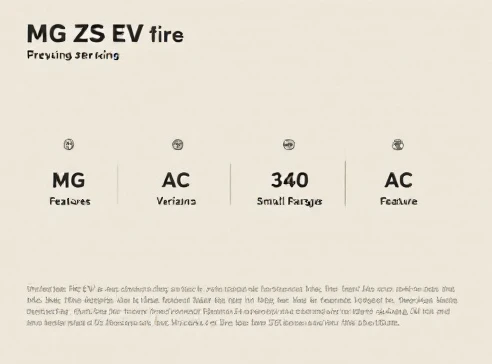 Electric vehicle charging at home with wall-mounted AC charger connected to compact SUV in residential garage
