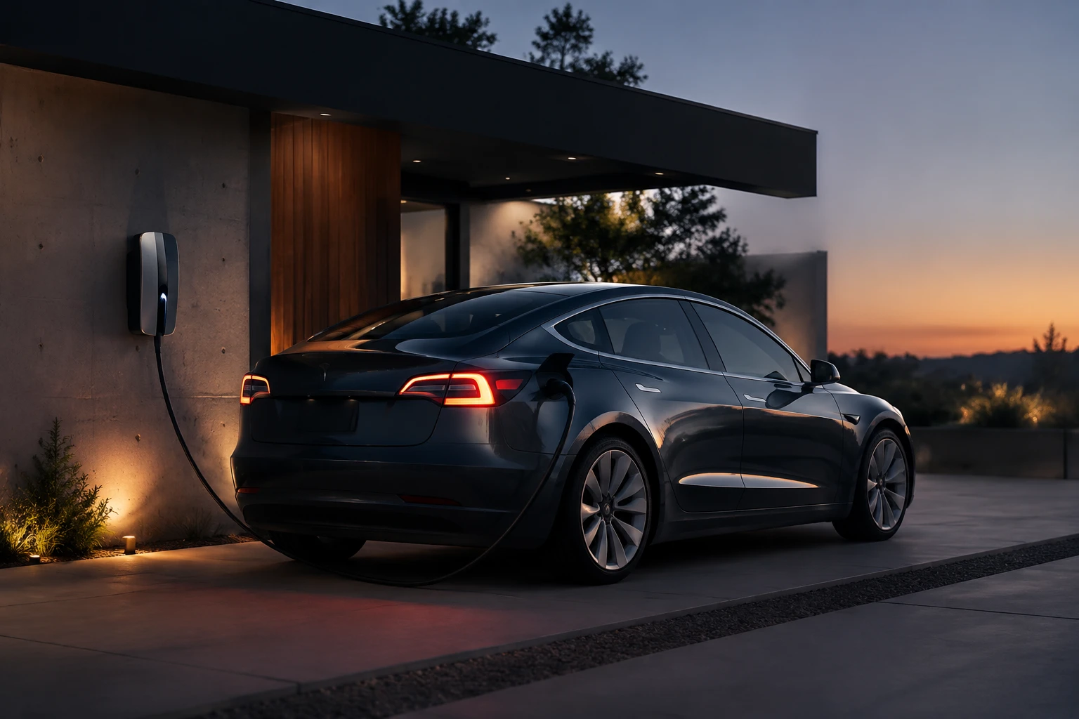 Estimating the total Model 3 cost including purchase price charging and maintenance expenses