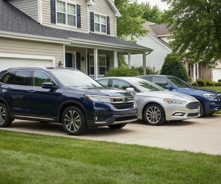 Reliable Toyota Lexus BMW Audi vehicles representing long-term ownership choices and balanced dependability considerations