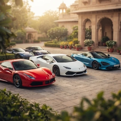 Rent a supercar in Delhi with exotic vehicles for luxury travel experiences