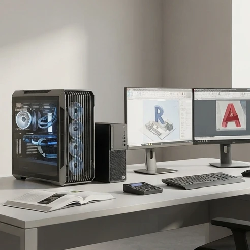 BIM workstation hardware tiers showing processor memory and graphics planning for Revit 2025 system requirements