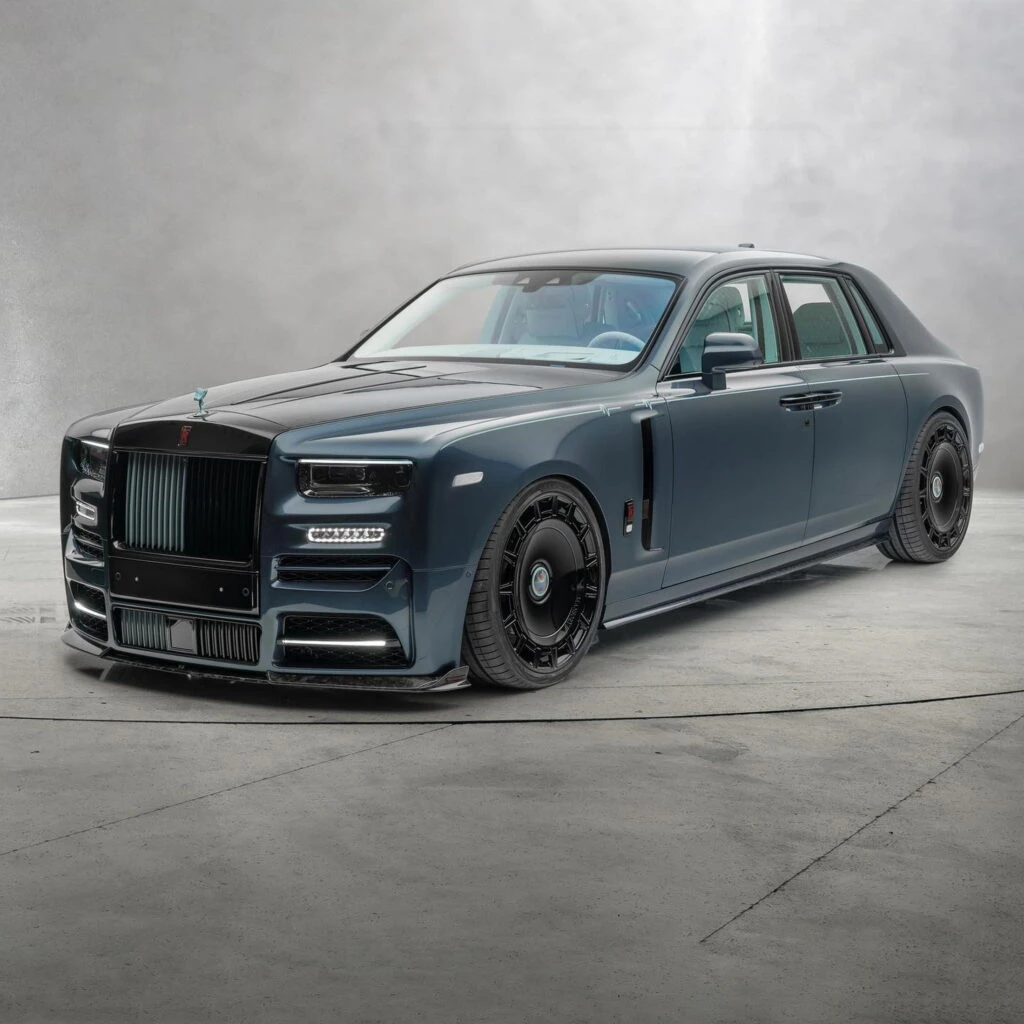 Rolls-Royce Phantom Mansory price in India represented by an ultra-luxury custom sedan with exclusive detailing