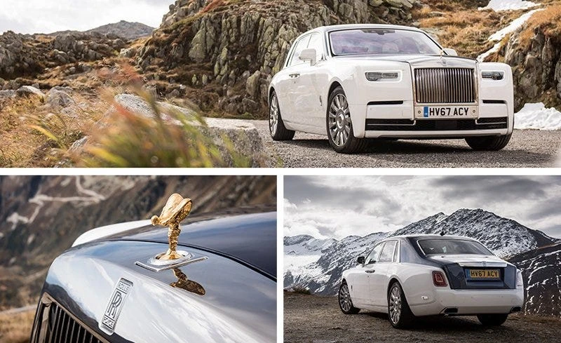 Rolls-Royce Phantom VIII price beside a handcrafted luxury sedan interior and flagship vehicle details