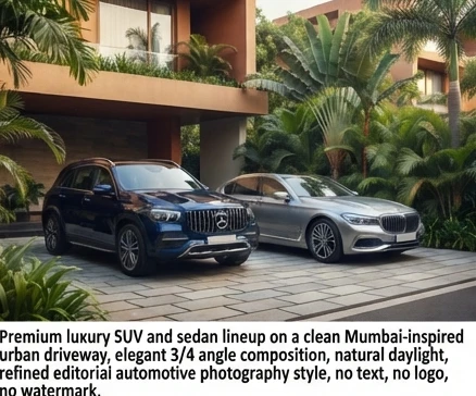 Self drive luxury cars in Mumbai with premium vehicles ready for flexible independent travel