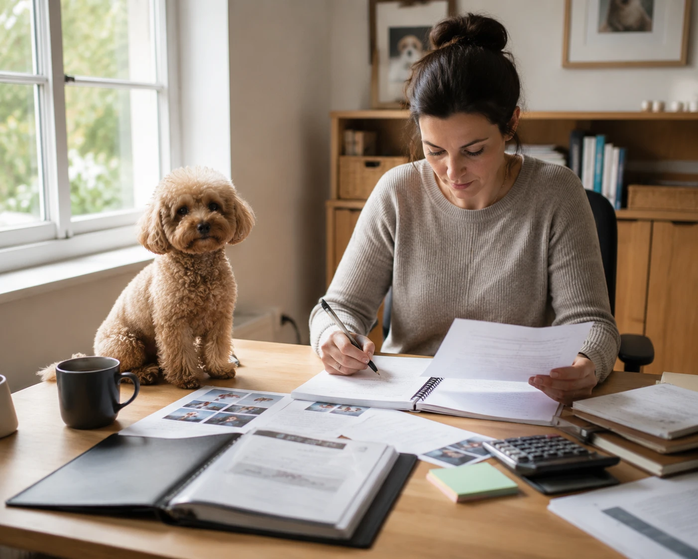 Toy Poodle breeding cost planning with breeder reviewing service expenses